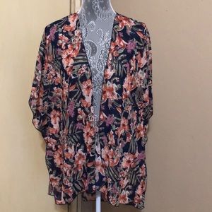 Floral kimono